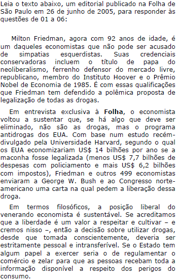 Imagem associada para resolução da questão