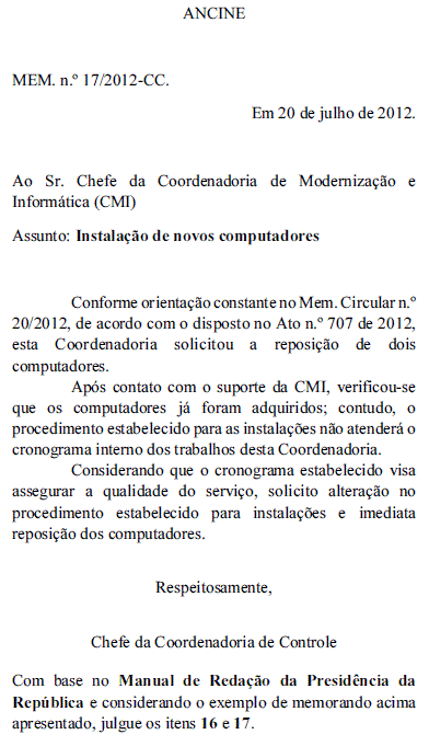 Imagem associada para resolução da questão
