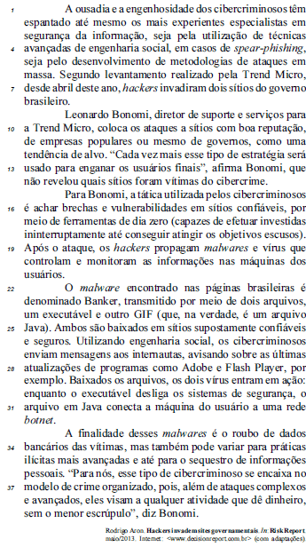 Imagem associada para resolução da questão