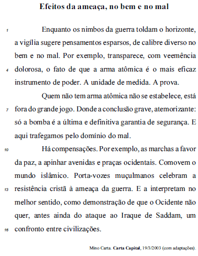 Imagem associada para resolução da questão