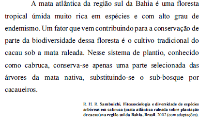 Imagem associada para resolução da questão