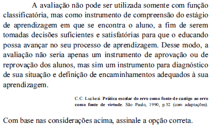 Imagem associada para resolução da questão