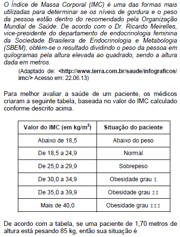 Imagem associada para resolução da questão