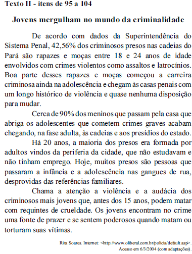 Imagem associada para resolução da questão
