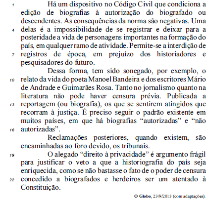 Imagem associada para resolução da questão