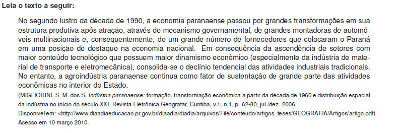 Imagem associada para resolução da questão