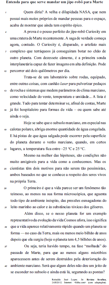 Imagem associada para resolução da questão