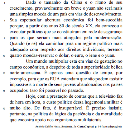 Imagem associada para resolução da questão