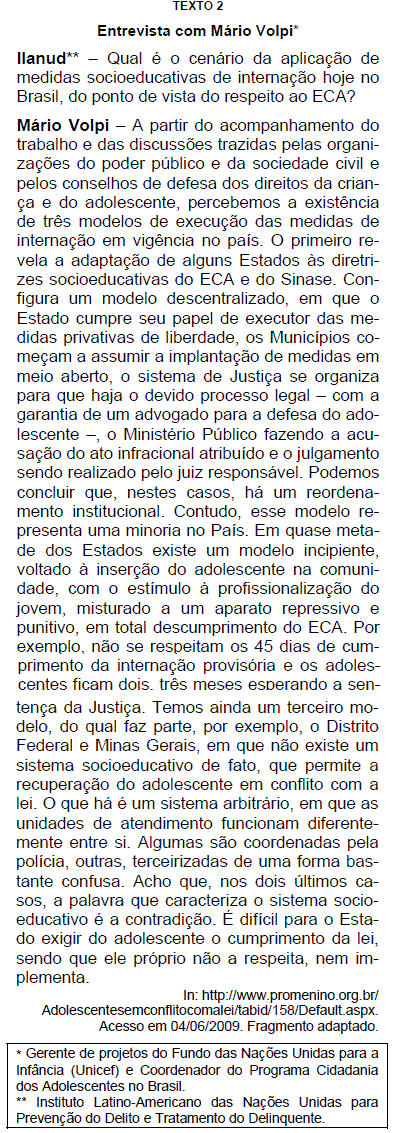 Imagem associada para resolução da questão