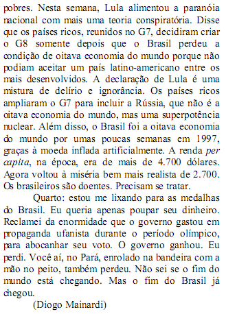 Imagem associada para resolução da questão