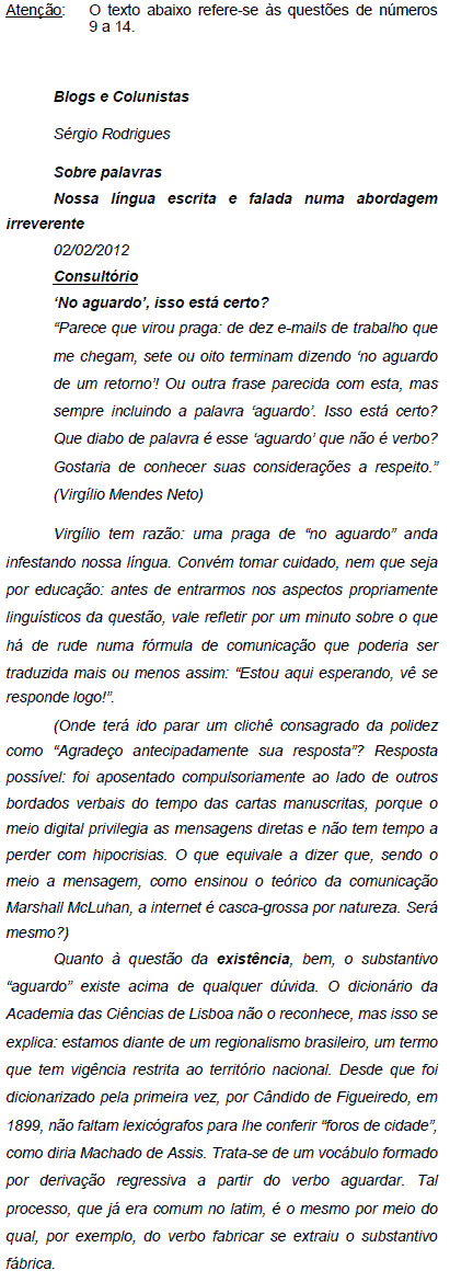 Imagem associada para resolução da questão