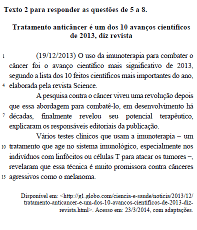 Imagem associada para resolução da questão