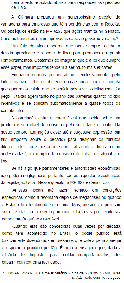 Imagem associada para resolução da questão
