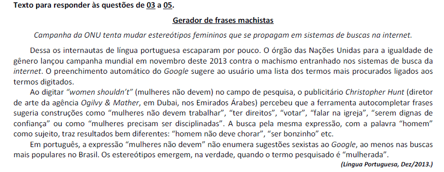 Imagem associada para resolução da questão