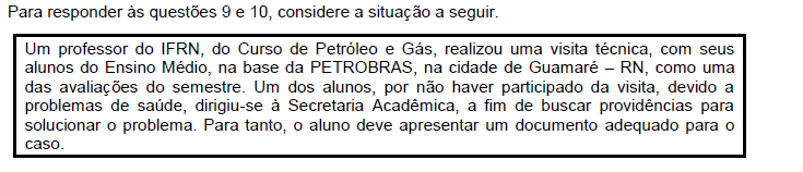 Imagem associada para resolução da questão