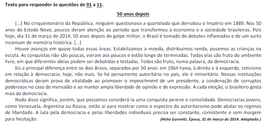 Imagem associada para resolução da questão