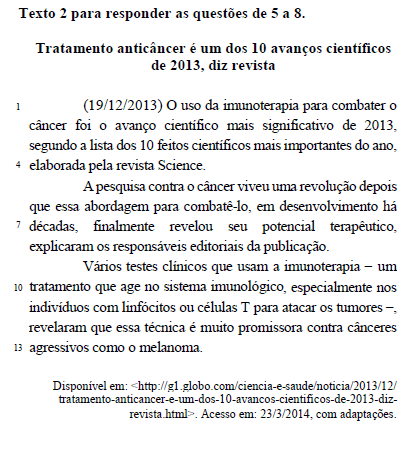 Imagem associada para resolução da questão
