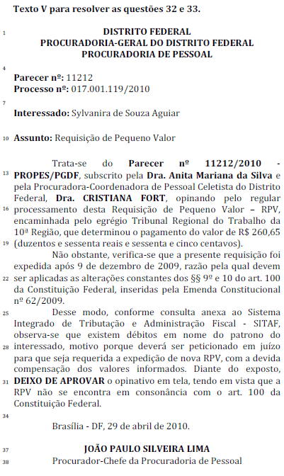 Imagem associada para resolução da questão