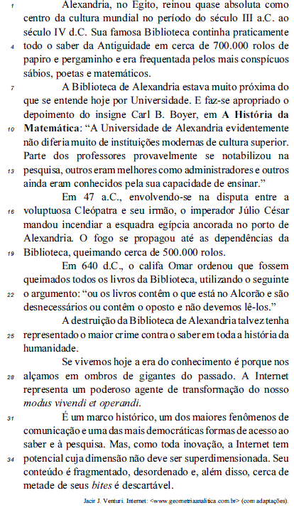 Imagem associada para resolução da questão