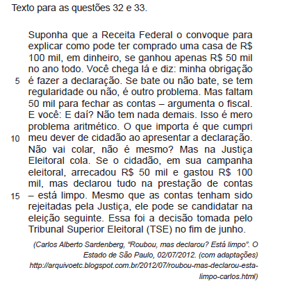 Imagem associada para resolução da questão