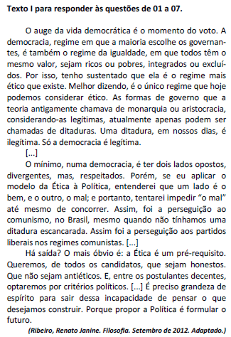 Imagem associada para resolução da questão
