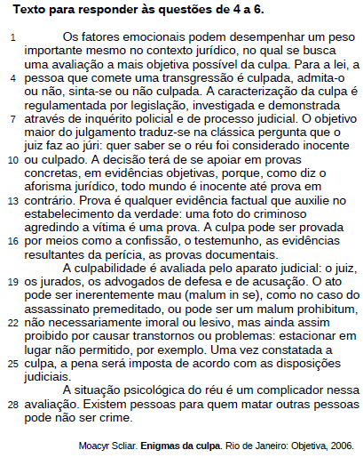 Imagem associada para resolução da questão