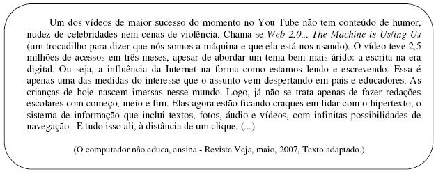 Imagem associada para resolução da questão