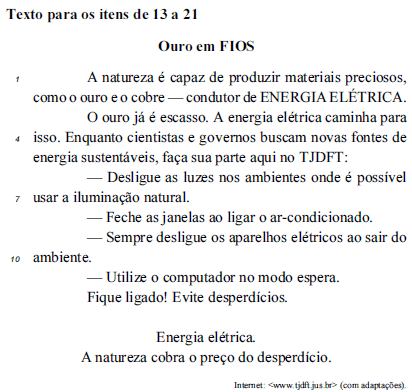Imagem associada para resolução da questão