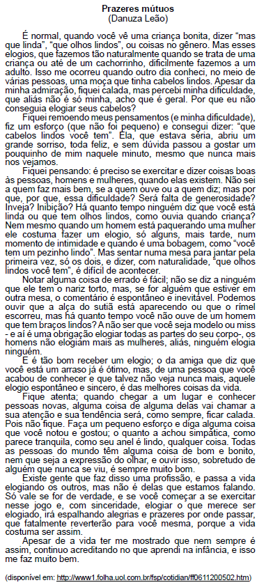 Imagem associada para resolução da questão