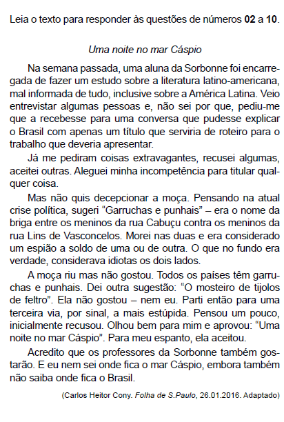 Imagem associada para resolução da questão