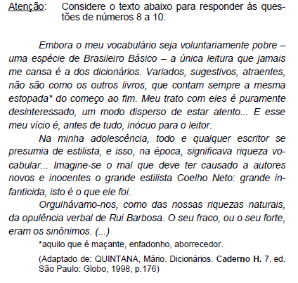 Imagem associada para resolução da questão