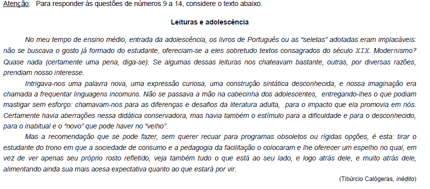 Imagem associada para resolução da questão