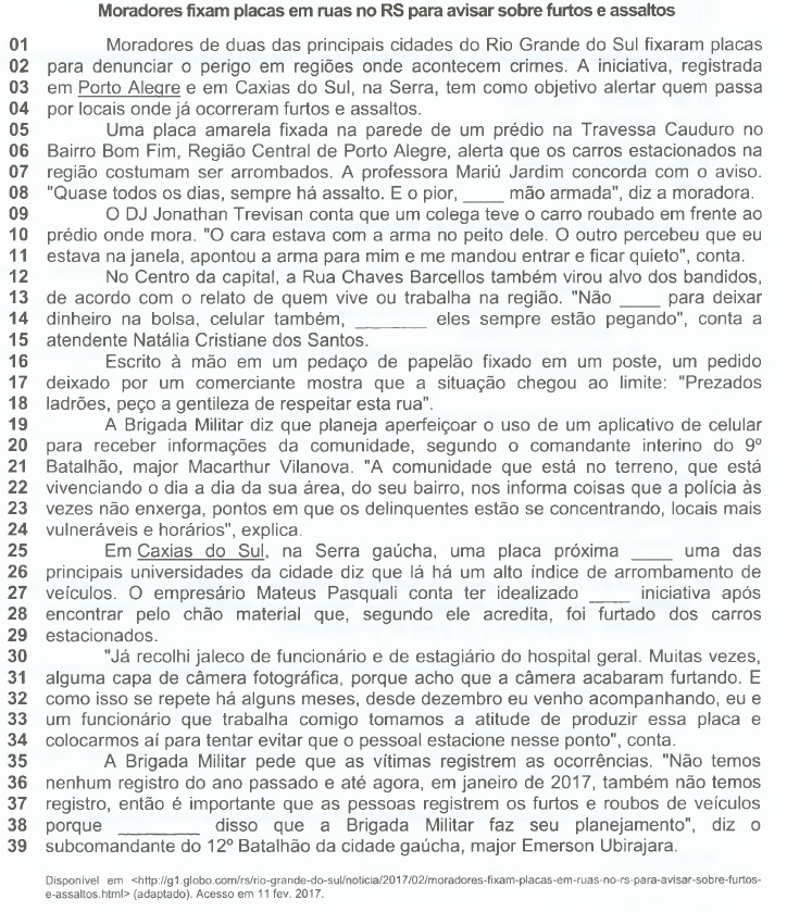 Imagem associada para resolução da questão