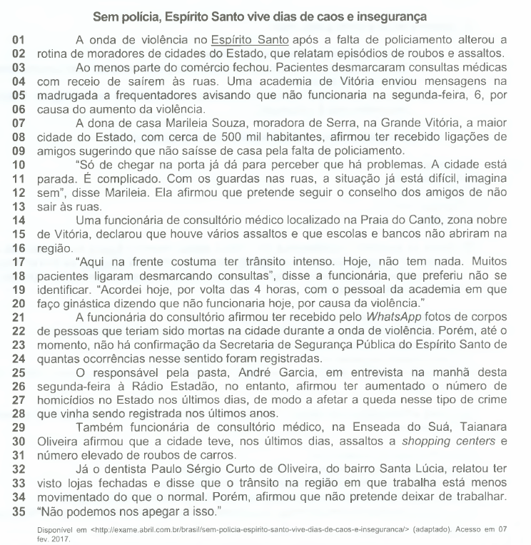 Imagem associada para resolução da questão