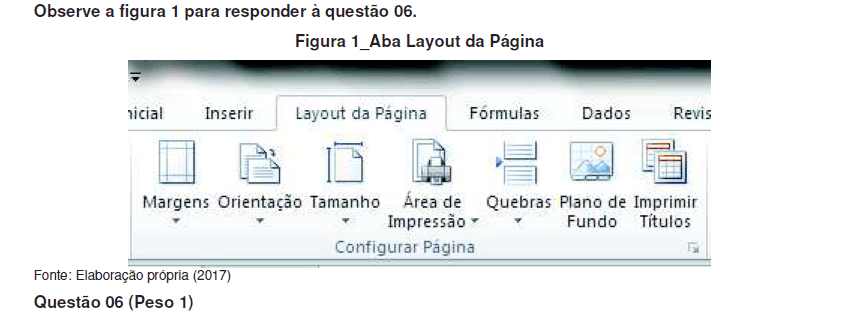 Imagem associada para resolução da questão