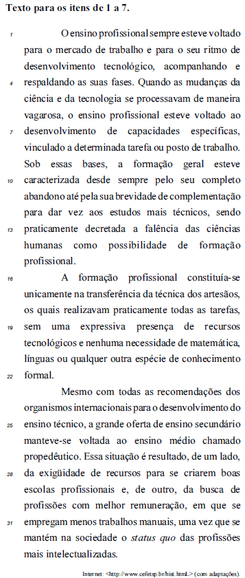 Imagem associada para resolução da questão