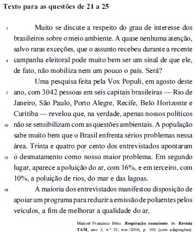 Imagem associada para resolução da questão