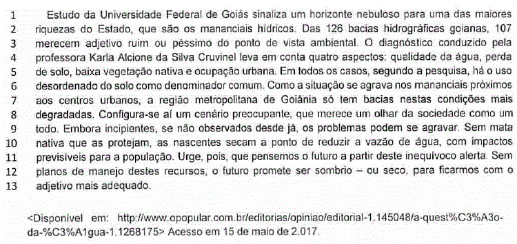 Imagem associada para resolução da questão