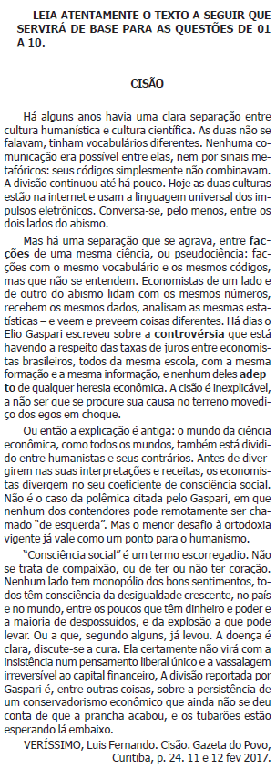 Imagem associada para resolução da questão