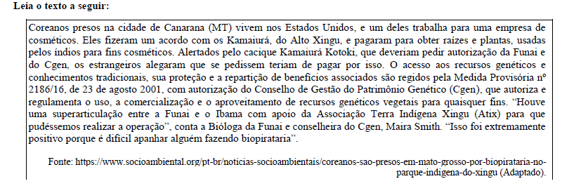 Imagem associada para resolução da questão