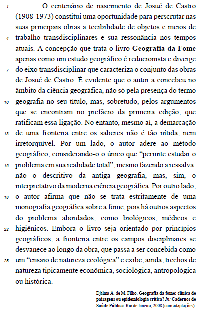 Imagem associada para resolução da questão