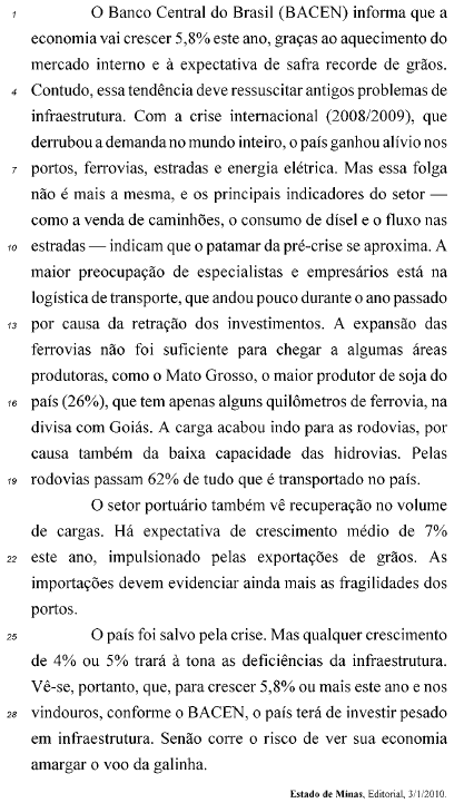 Imagem associada para resolução da questão