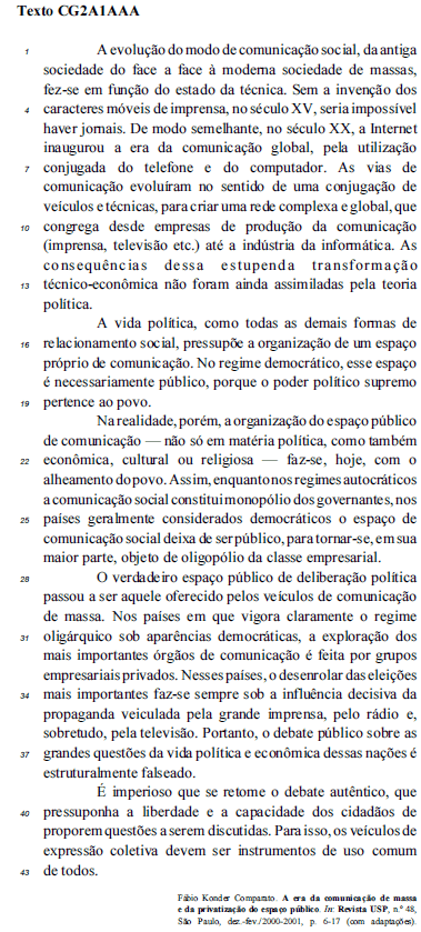 Imagem associada para resolução da questão