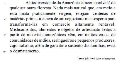 Imagem associada para resolução da questão