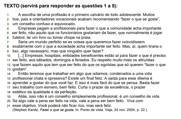 Imagem associada para resolução da questão