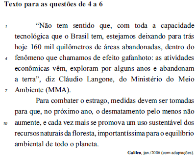 Imagem associada para resolução da questão