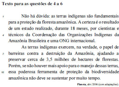 Imagem associada para resolução da questão