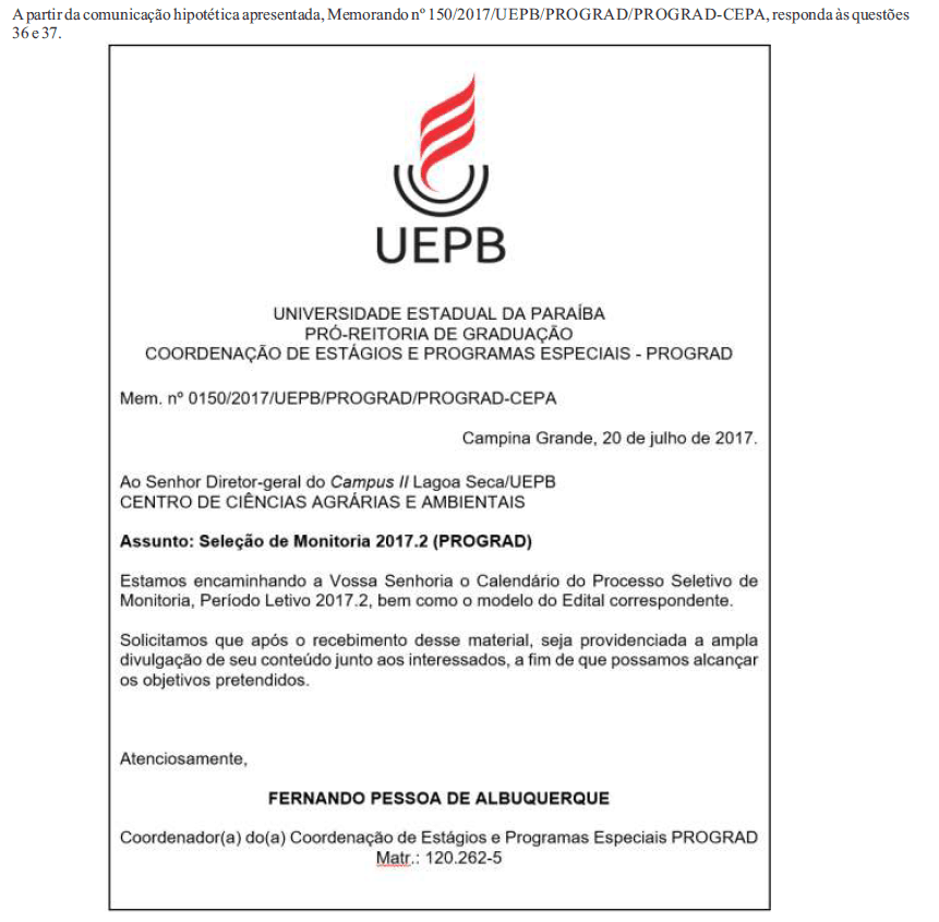 Imagem associada para resolução da questão