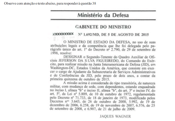 Imagem associada para resolução da questão