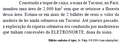 Imagem associada para resolução da questão